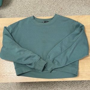 Zara cropped crew neck
